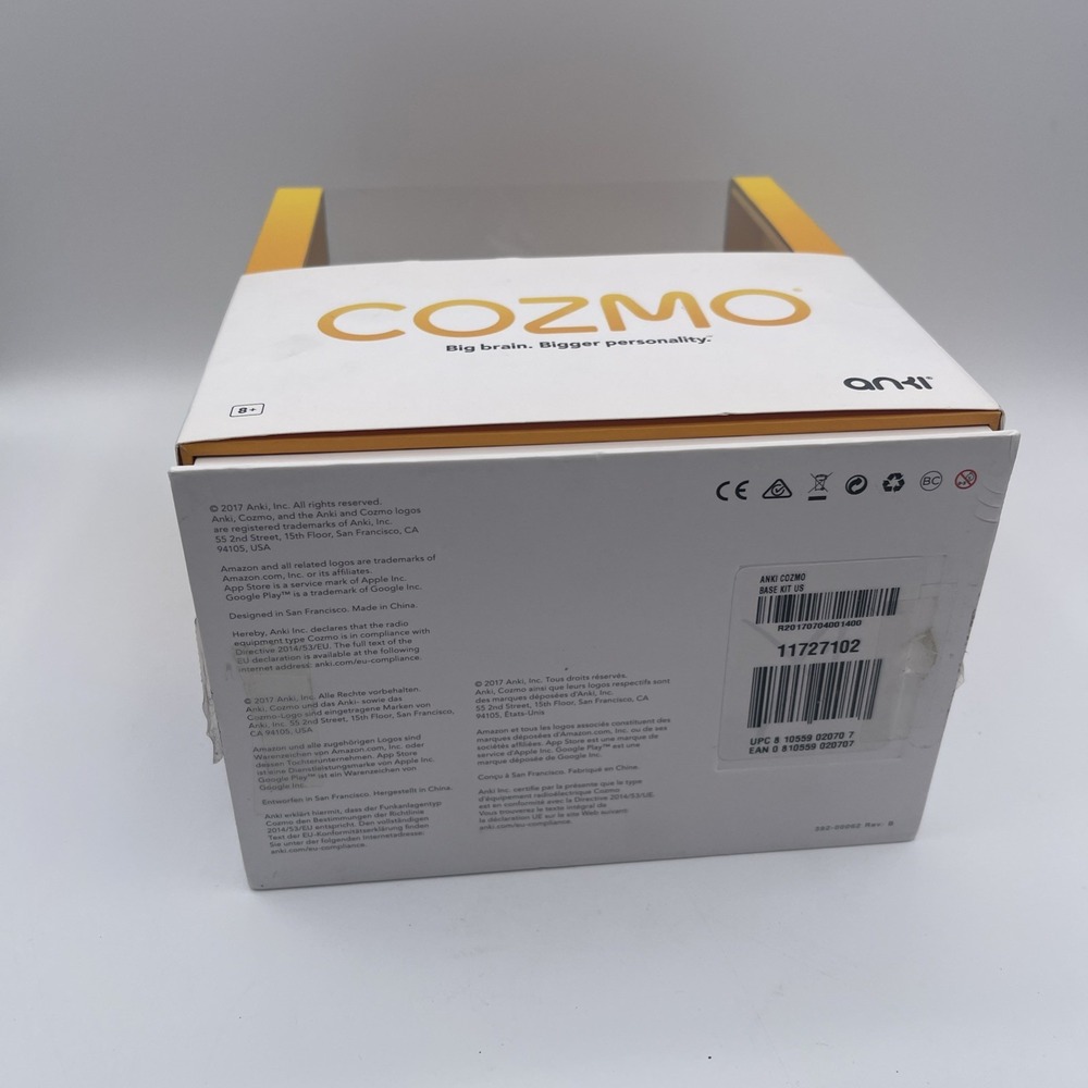 Anki Cozmo Robot Toy With Cubes And Charger New 500mah Battery Read - Picture 10 of 10